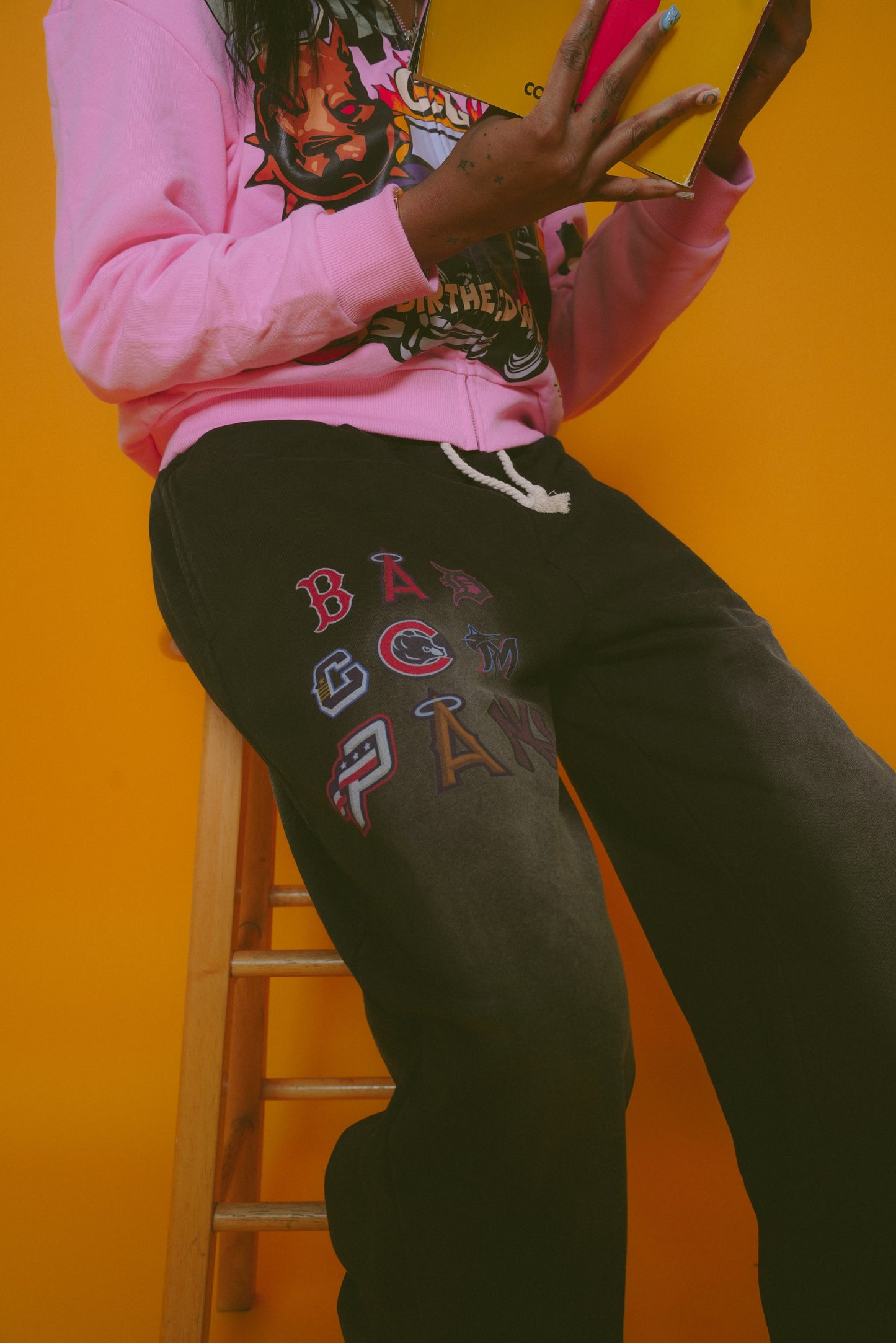 BC BAGGY LOGO SWEAT PANTS