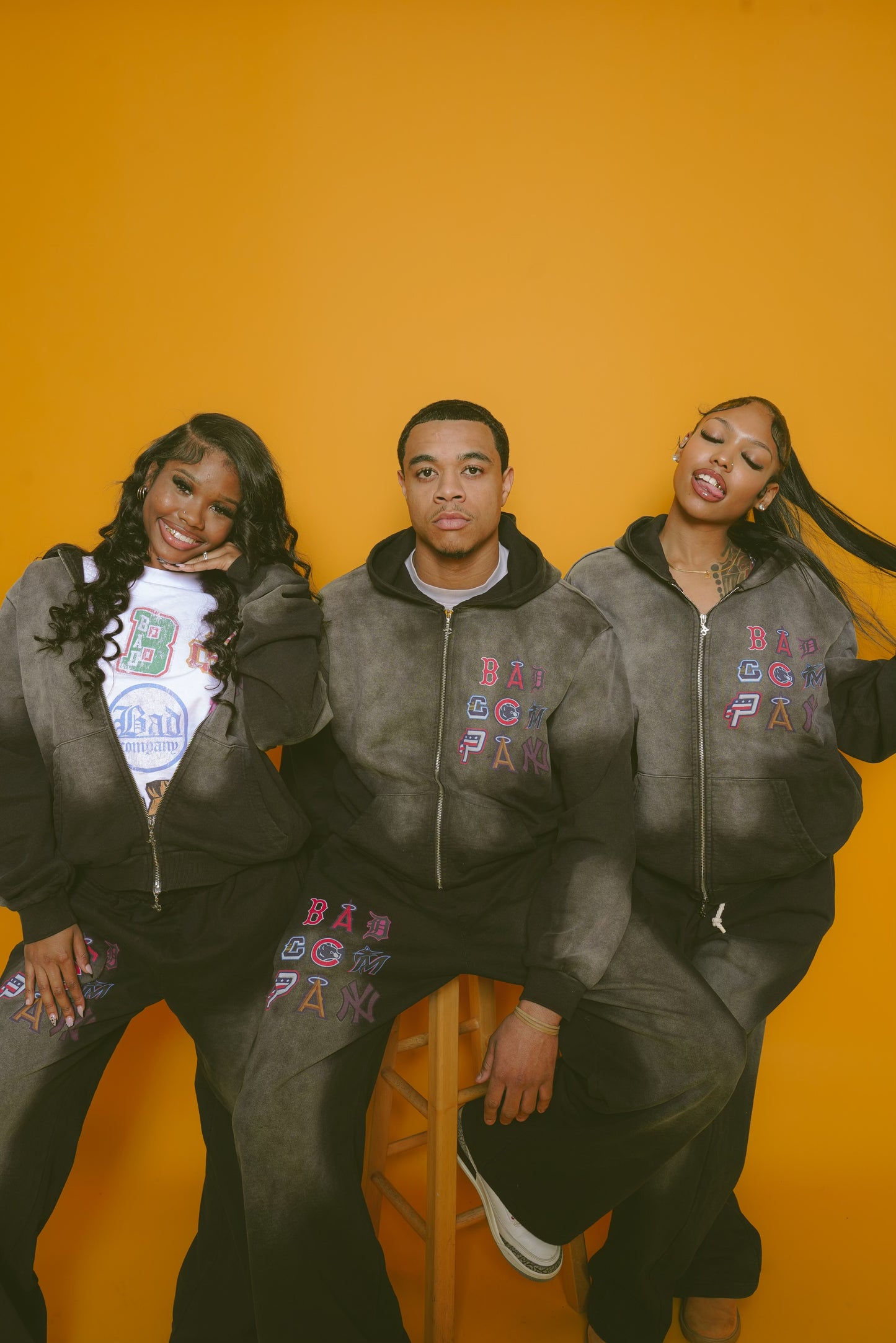 BC CHARCOAL LOGO JACKET