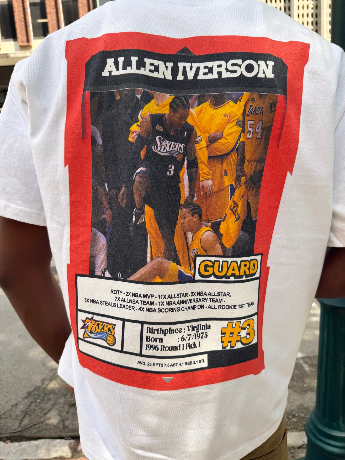 ALLEN IVERSON TRADING CARD