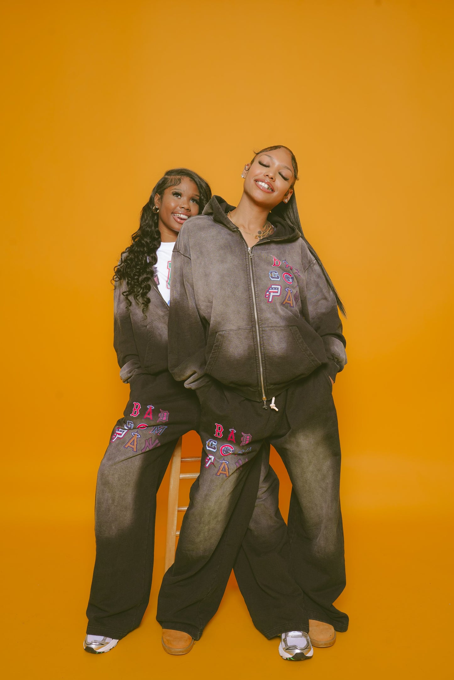 BC CHARCOAL LOGO JACKET