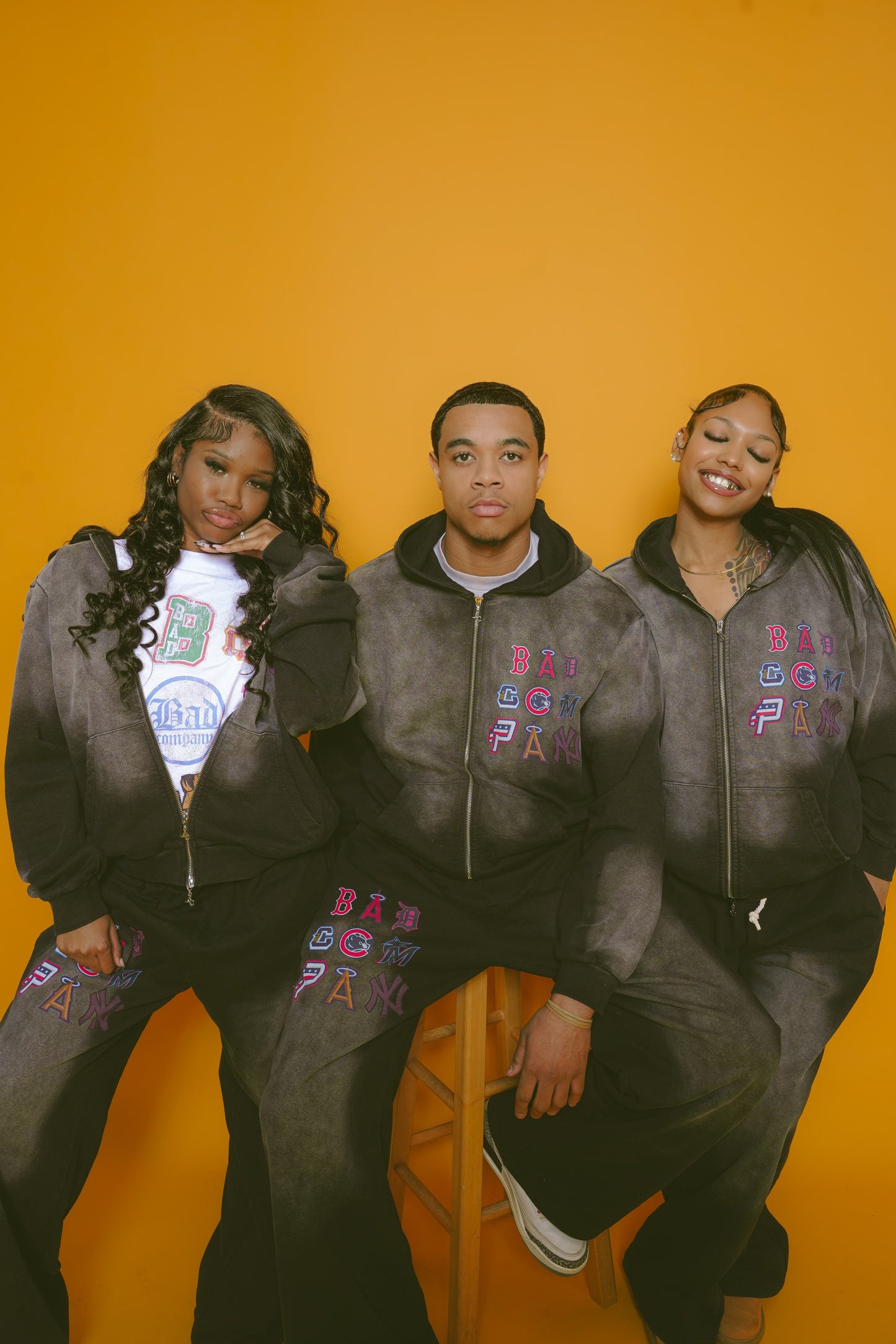 BC CHARCOAL LOGO JACKET