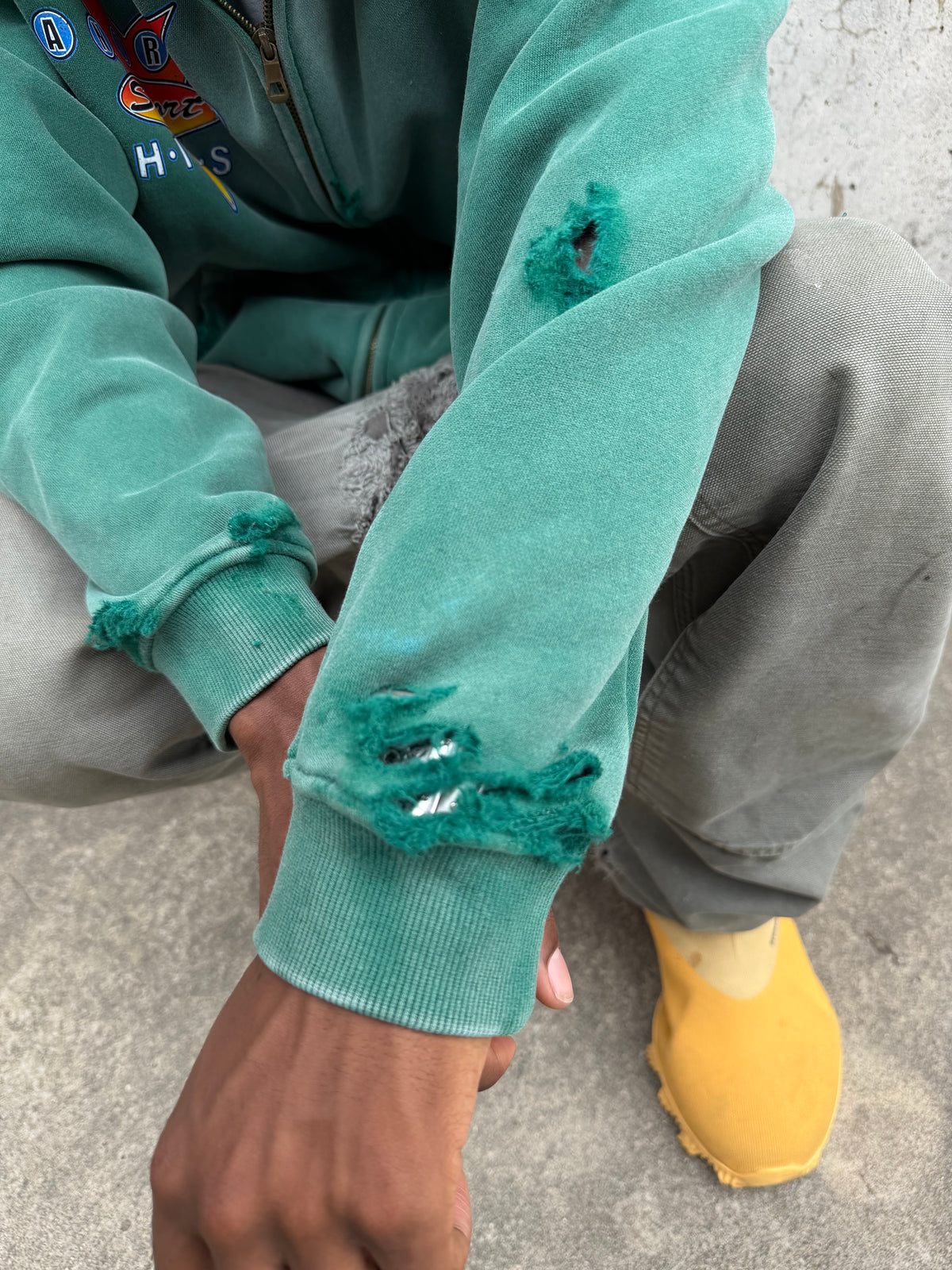 Teal ANRV Zip-Up